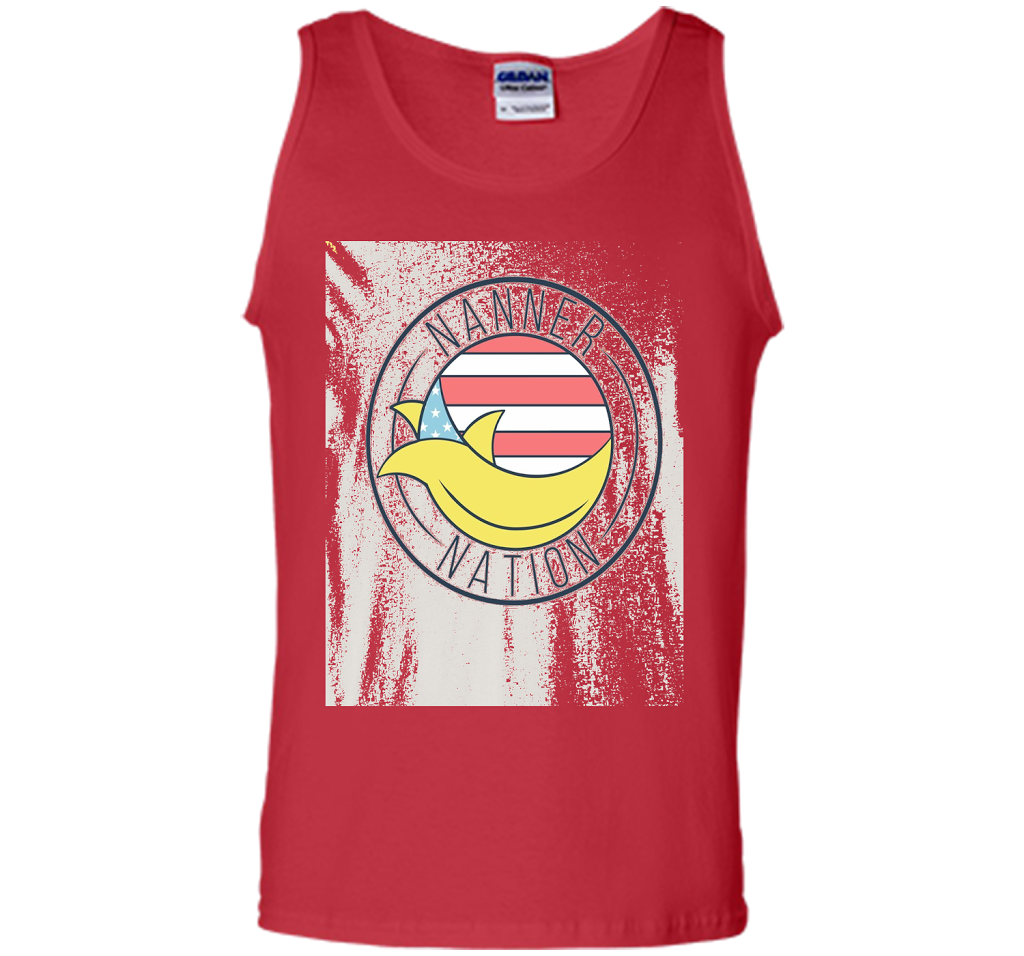 The Official Nanner Nation T-Shirt - Large Emblem shirt Red
