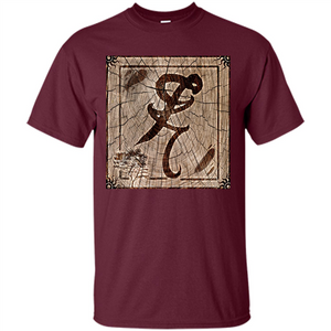 Wood Burned Healing Rune T-shirt