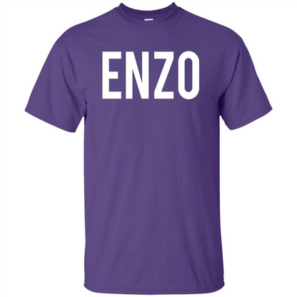 Enzo T-Shirt - Cool New Funny Name Purple