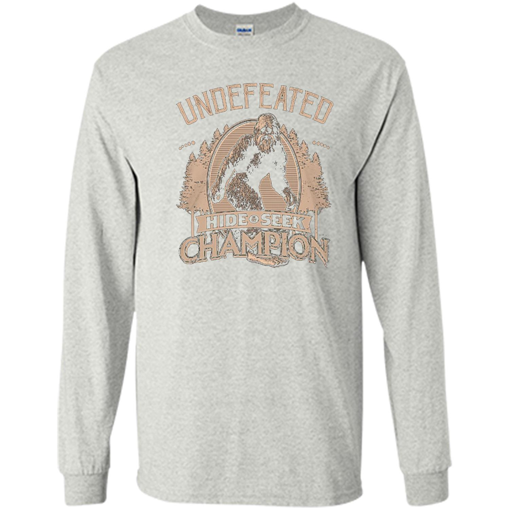 Undefeated Hide Seek Champion T-shirt Ash