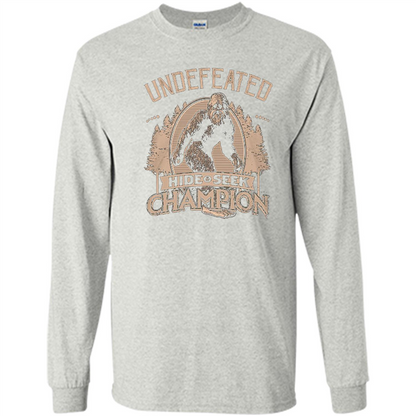 Undefeated Hide Seek Champion T-shirt Ash