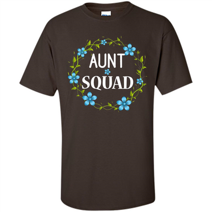 Aunt Squad T-shirt Dark Chocolate