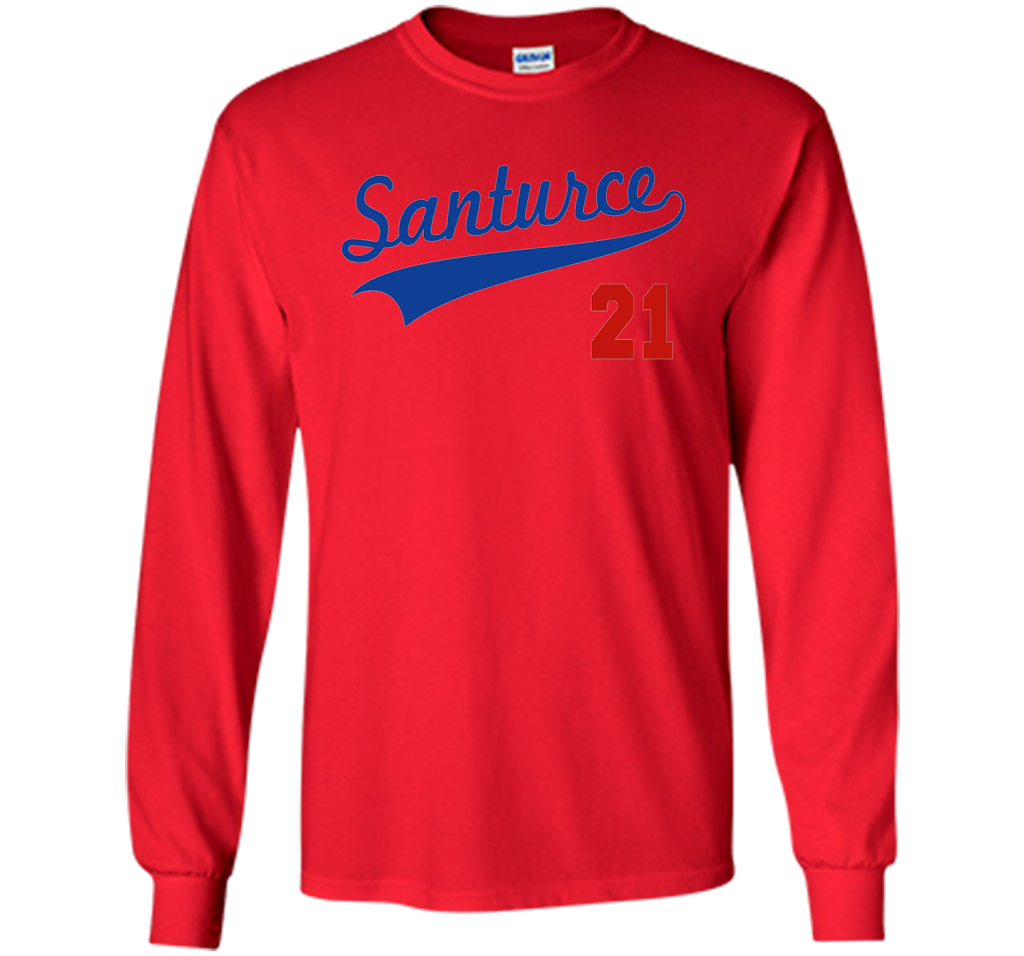 Santurce 21 Puerto Rico Baseball T-shirt Red