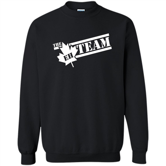Funny The EH Team Canada T-shirt Black