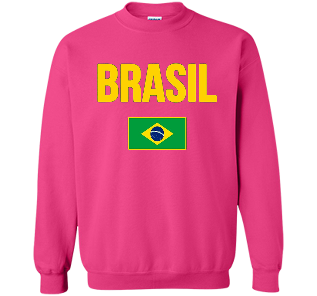 BRASIL T-shirt Brazilian National Country Flag Tee Camiseta cool shirt Heliconia