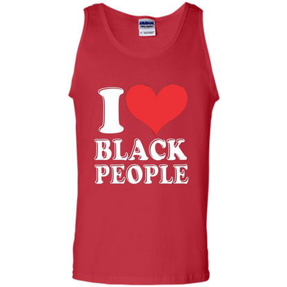 I love black People T-shirt Black is Beautiful Black Pride Red