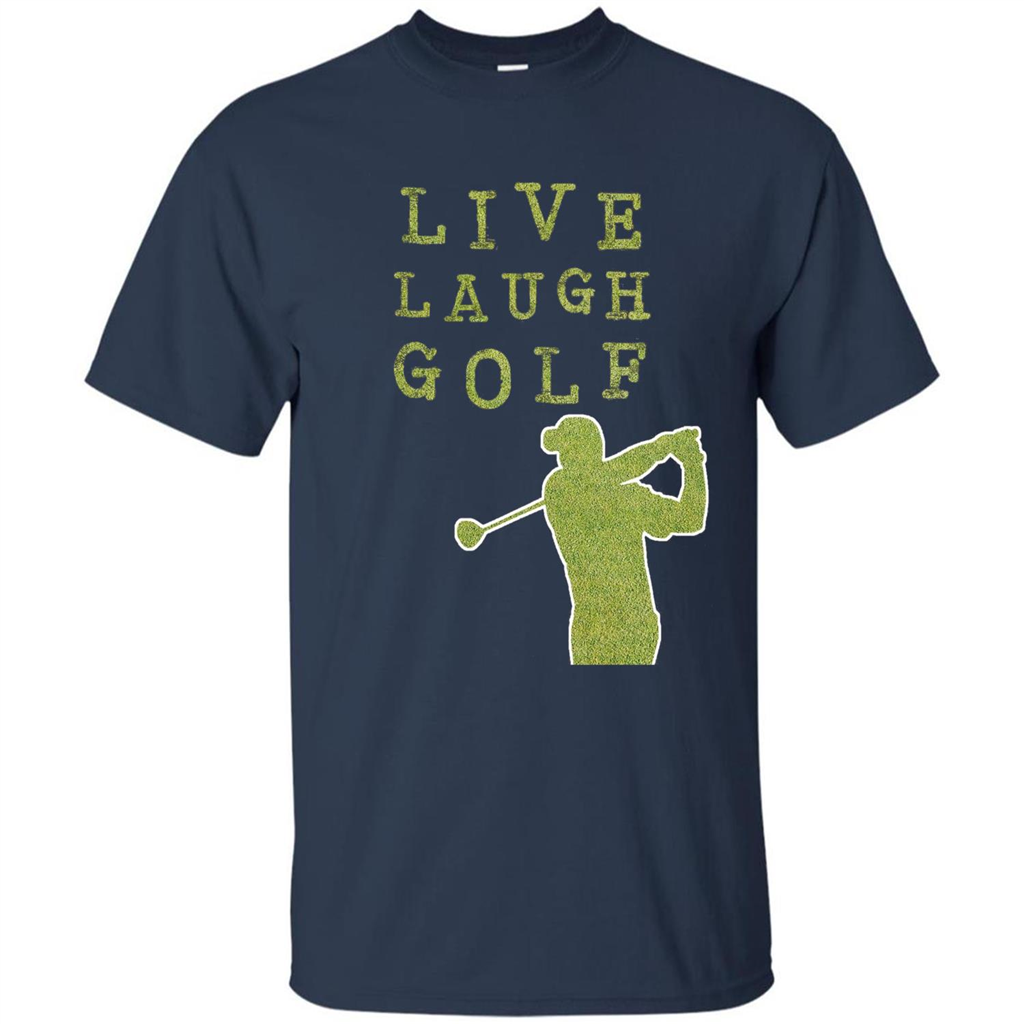 Love Golf T-shirt Live Laugh Golf T-shirt Navy