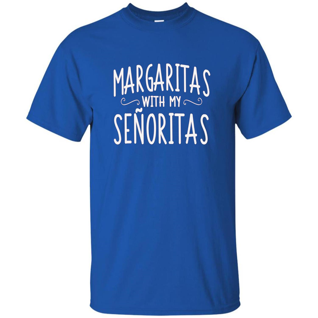 Margaritas With My Senoritas T-shirt Royal