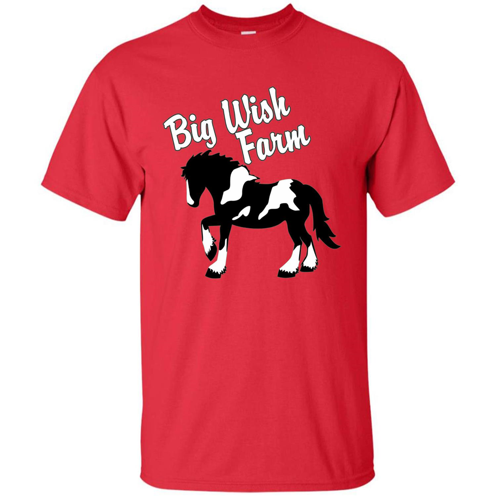 Farmer T-shirt Big Wish Farm T-Shirts Red