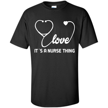 Nurse T-shirt It_Ñés A Nurse Thing Black