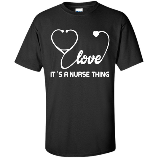 Nurse T-shirt It_Ñés A Nurse Thing Black