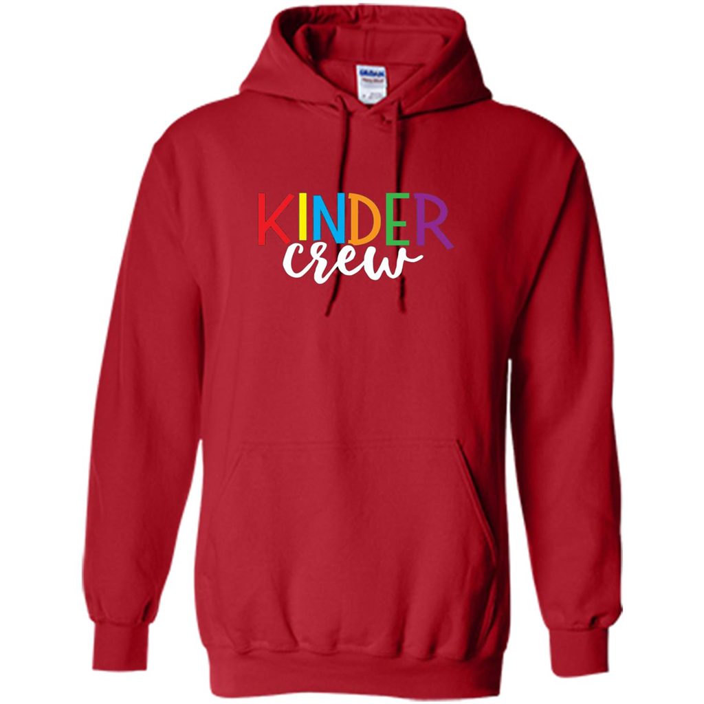 Cute Kindergarten Teacher Team T-shirt Red