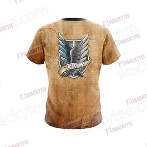 Attack On Titan - Survey New Unisex 3D T-shirt