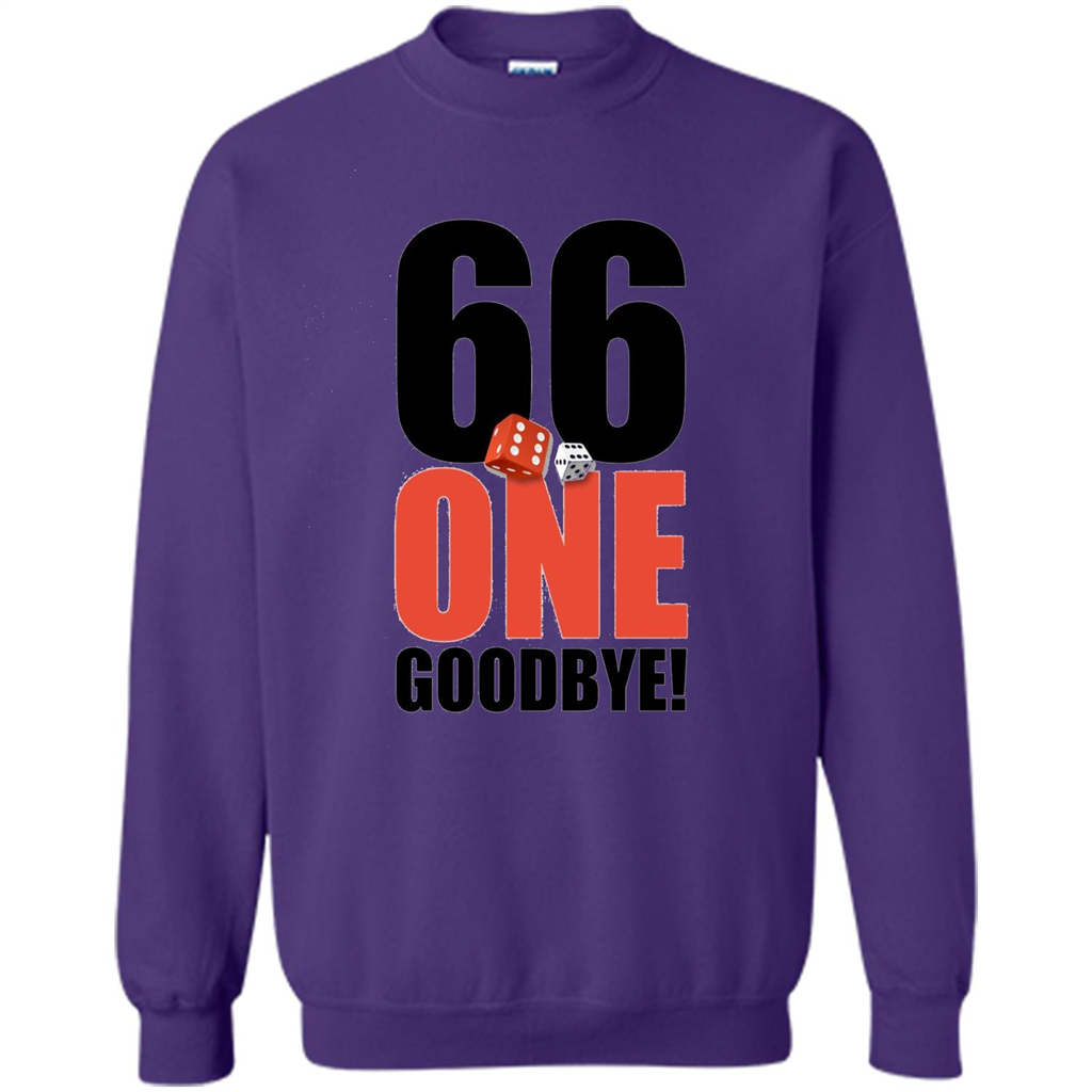 Dice Games T-shirt 66 One Goodbye T-shirt Orange