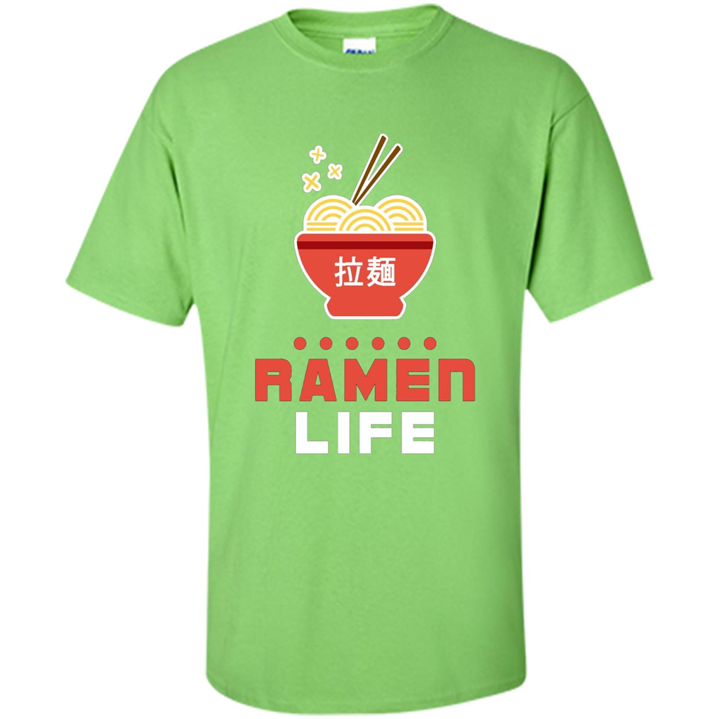 Ramen Life T-shirt, Tasty Anime Noodle Bowl T-shirt