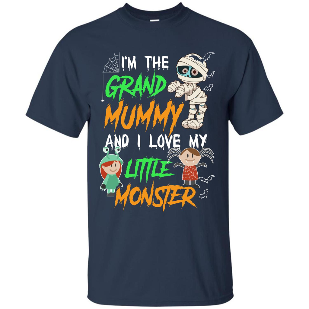 Halloween T-shirt Grand Mummy T-shirt Navy