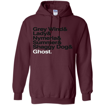 Grey Wind Lady Nymeria Summer Shaggy Dog Ghost Maroon