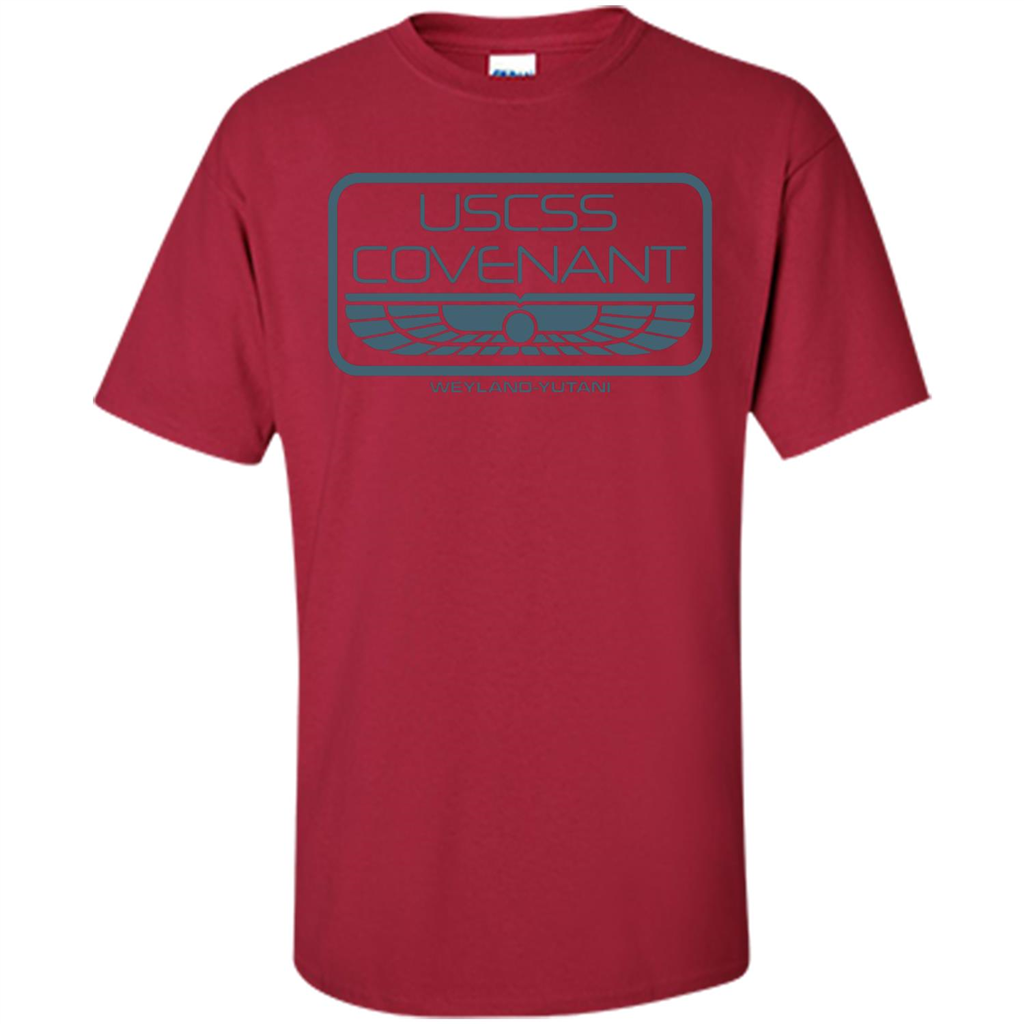 USCSS Covenant - Weyland Yutani T-Shirt Cardinal