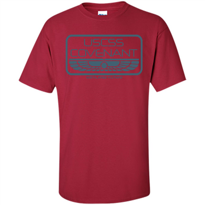 USCSS Covenant - Weyland Yutani T-Shirt Cardinal