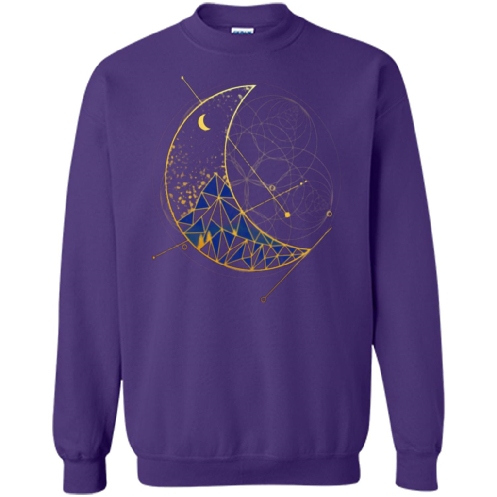 Moon Mountain T-shirt Orange