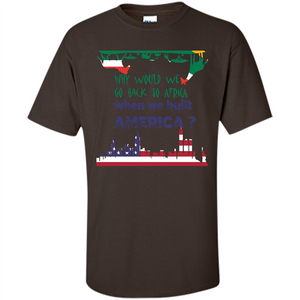 Africa - America T-shirt Build America