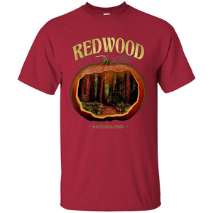 Redwood National Park T-Shirt Halloween Pumpkin