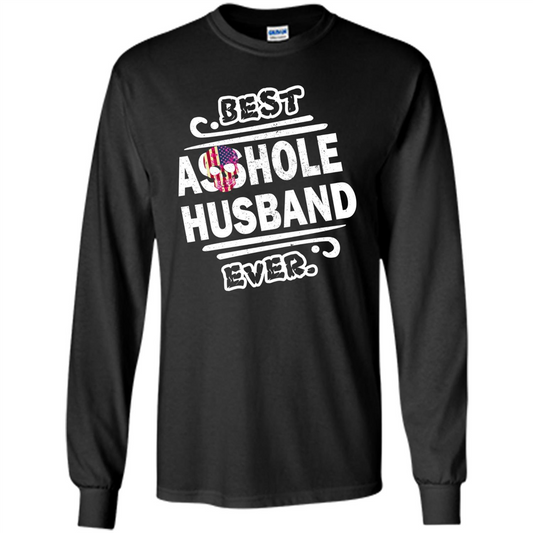 Best Asshole Husband Ever T-shirt Black