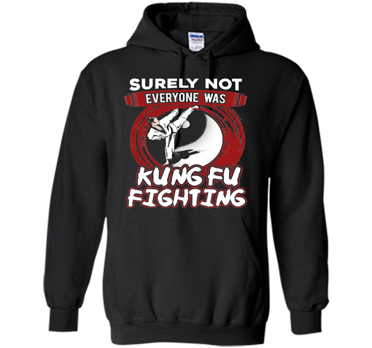 Surely Not Everyone Was Kung Fu Fighting T-shirt Royal