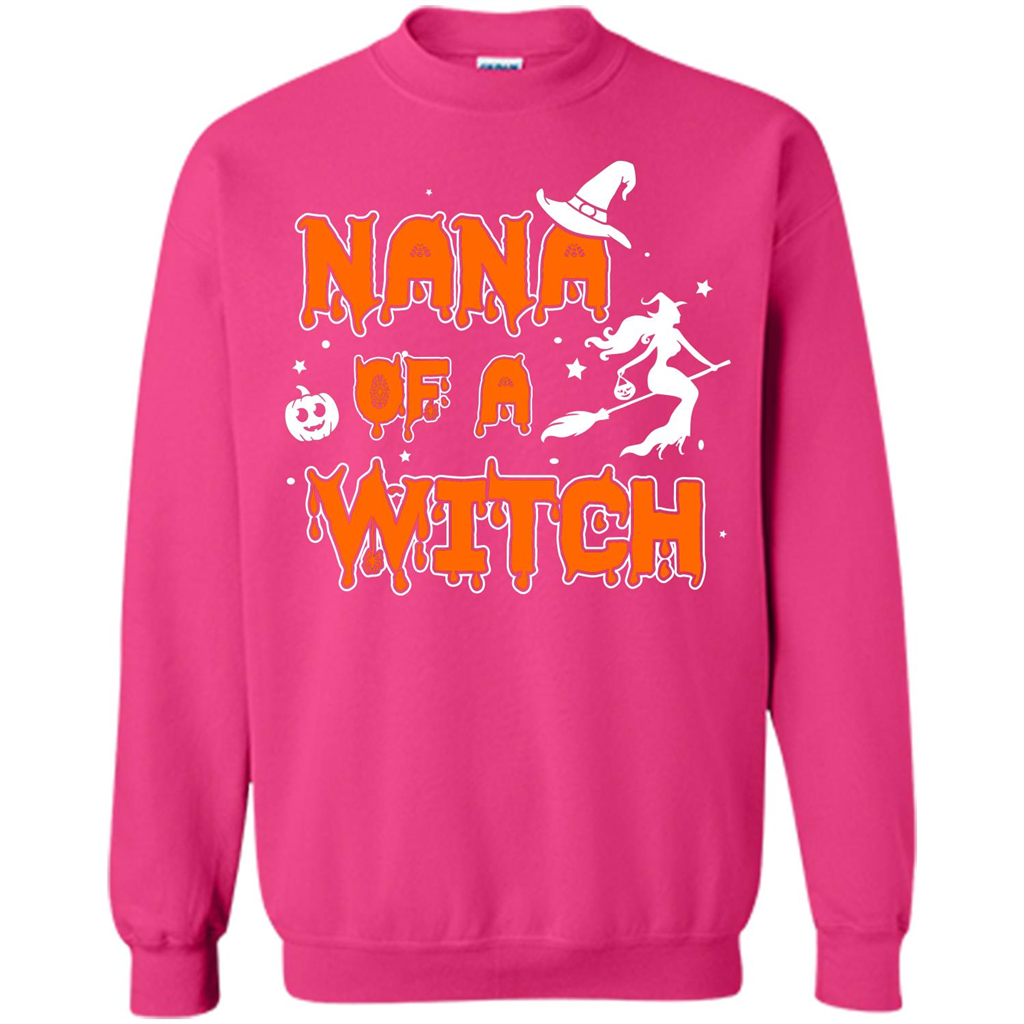 Halloween T-shirt Nana Of A Witch