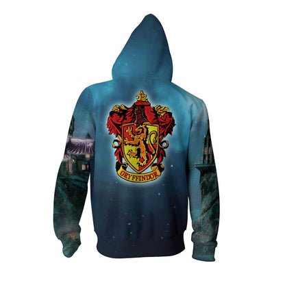 Gryffindor Harry Potter Zip Up Hoodie