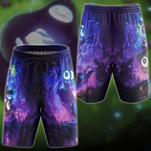 Ori and the Blind Forest Video Game 3D All Over Printed T-shirt Tank Top Zip Hoodie Pullover Hoodie Hawaiian Shirt Beach Shorts Jogger Beach Shorts S 