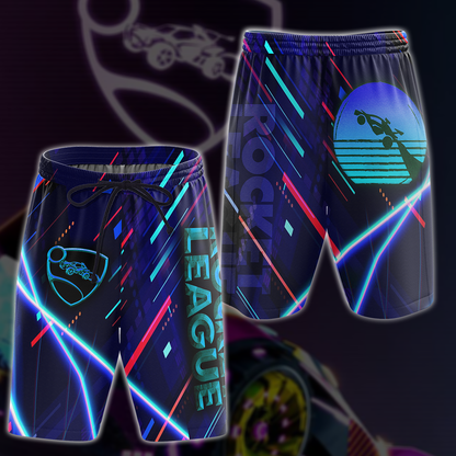 Rocket League All Over Print Beach Shorts Jogger Beach Shorts