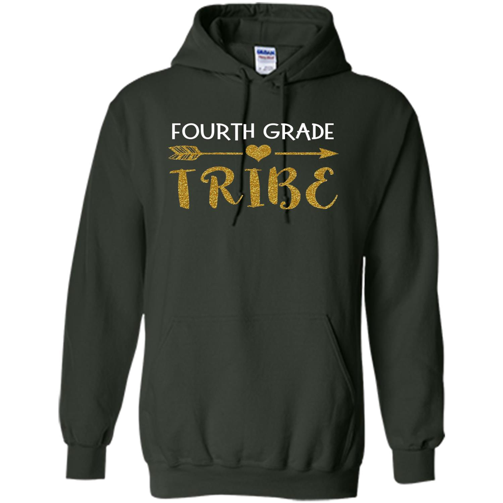 Fourth Grade Tribe T-shirt Forest Green