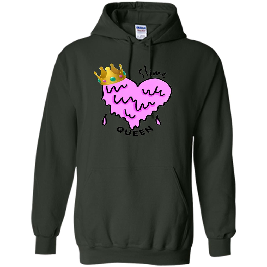 Slime Queen Heart T-Shirt Forest Green