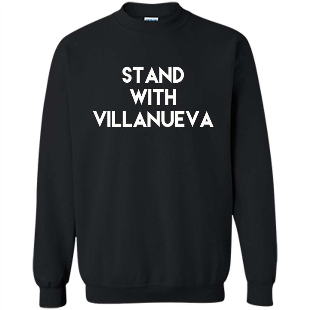 Football T-shirt Stand With Villanueva Black