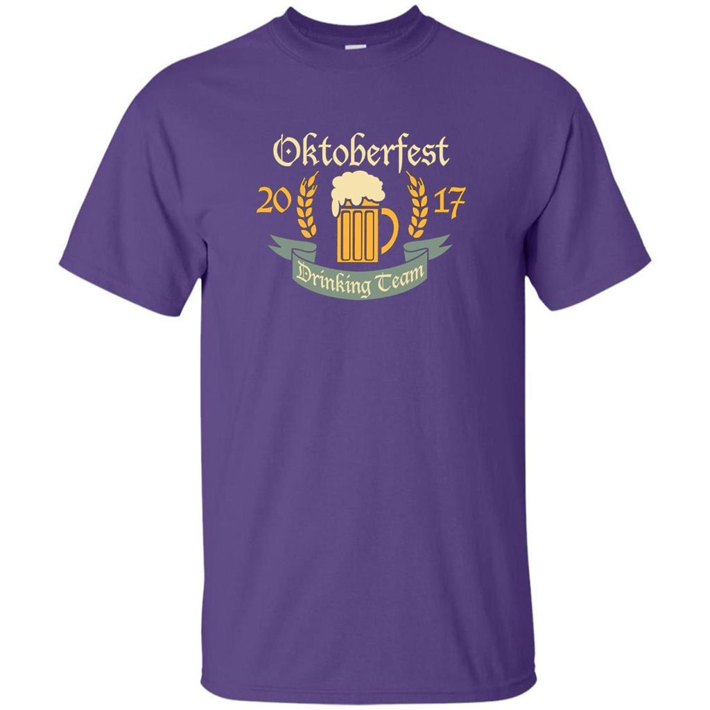Oktoberfest Drinking Team 2017 T-shirt Purple