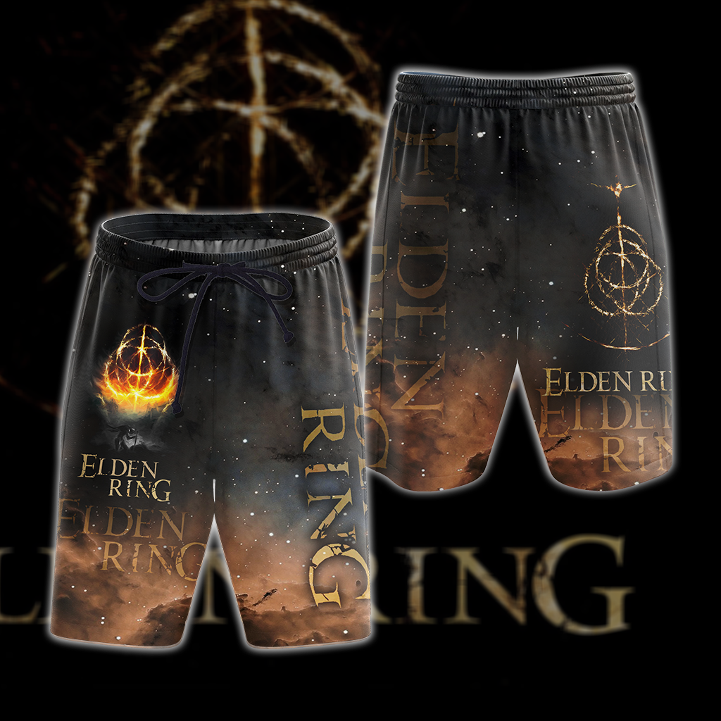 Elden Ring All Over Print Beach Shorts Jogger Beach Shorts