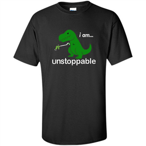 Rex Dinosaur T-shirt I Am Unstoppable