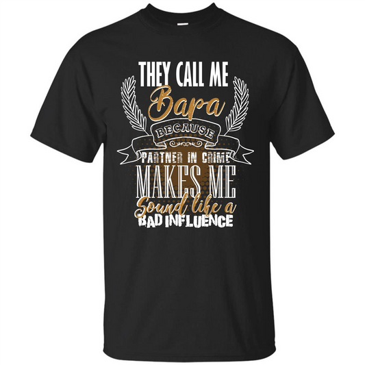 Funny Bapa T-shirt They Call Me Bapa Black