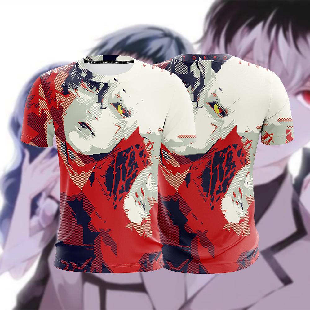 Tokyo Ghoul Haise Sasaki Unisex 3D T-shirt - WackyTee