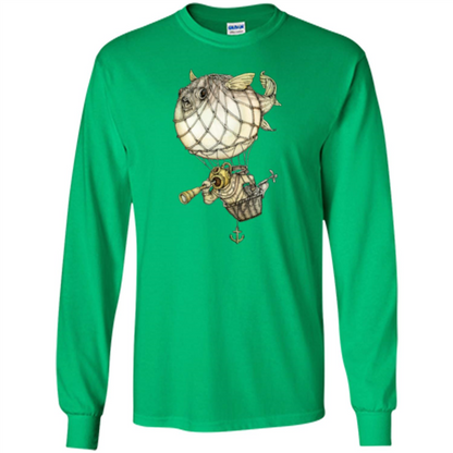 Blowfish T-shirt Captive Balloon T-shirt Irish Green