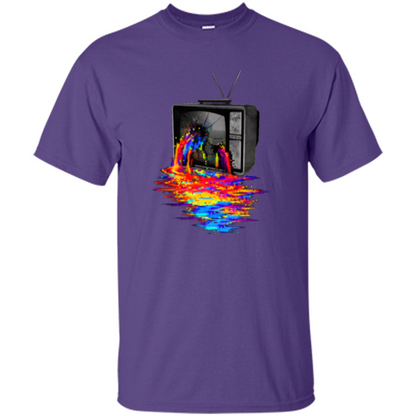 Pixel Overload T-shirt Purple