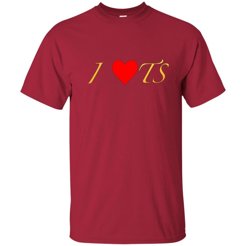 I Heart TS T-Shirt I Love TS Cardinal