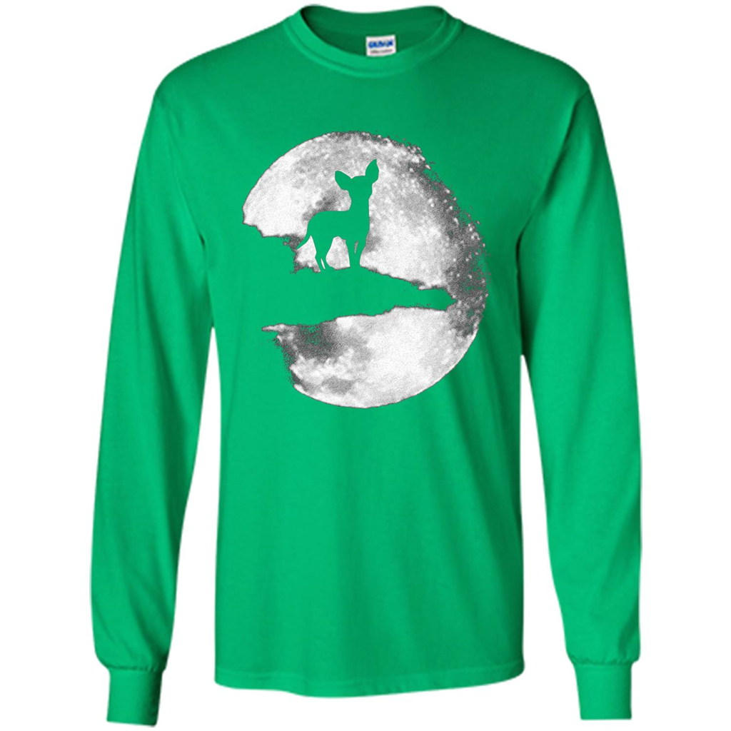 Chihuahua And Moon Halloween T-Shirt
