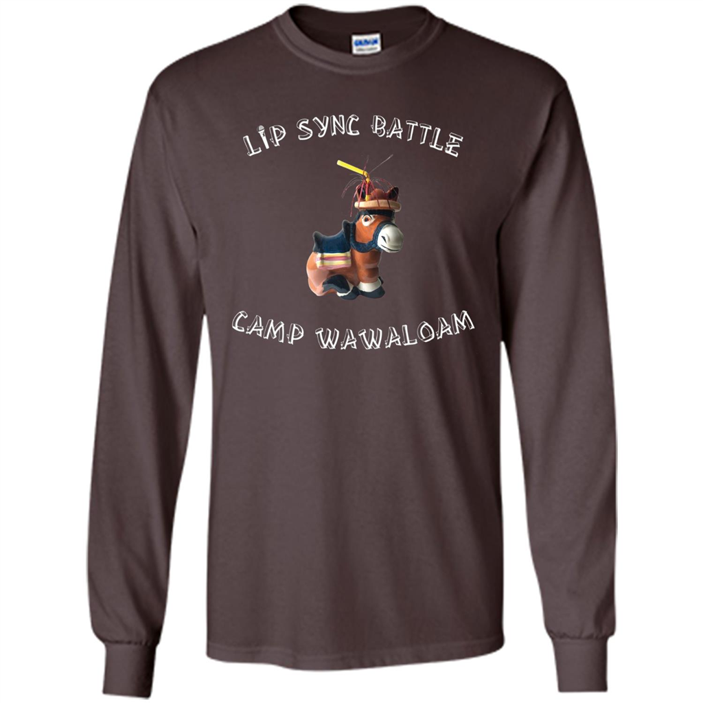 Lip Sync Camp T-shirt Camp Wawaloam Dark Chocolate
