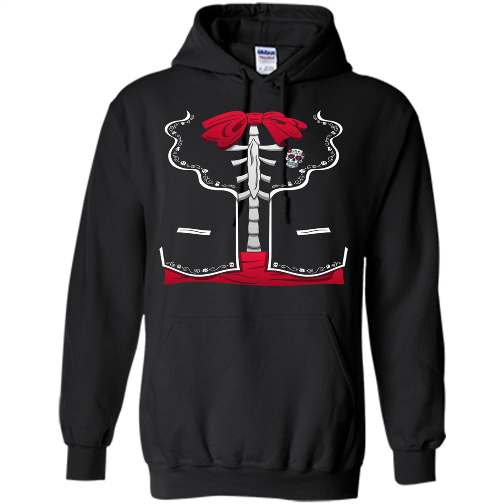 Halloween Costume Dia De Los Muertos T-Shirt Day Of The Dead Black