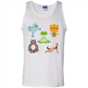 Yoga Animals T-shirt Sphynx Yoga