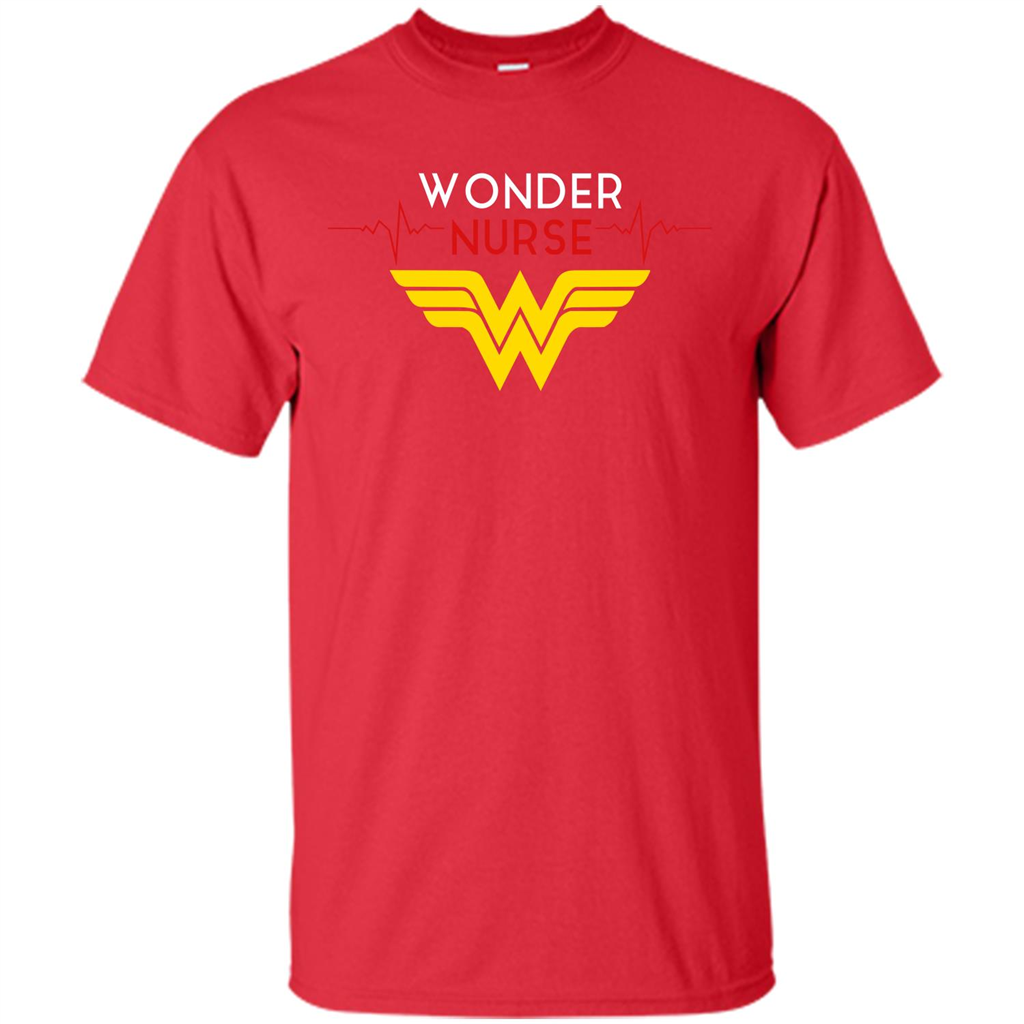 Nurse Lover. Wonder Nurse T-shirt Red