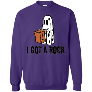 Halloween Ghost T-shirt I Got A Rock