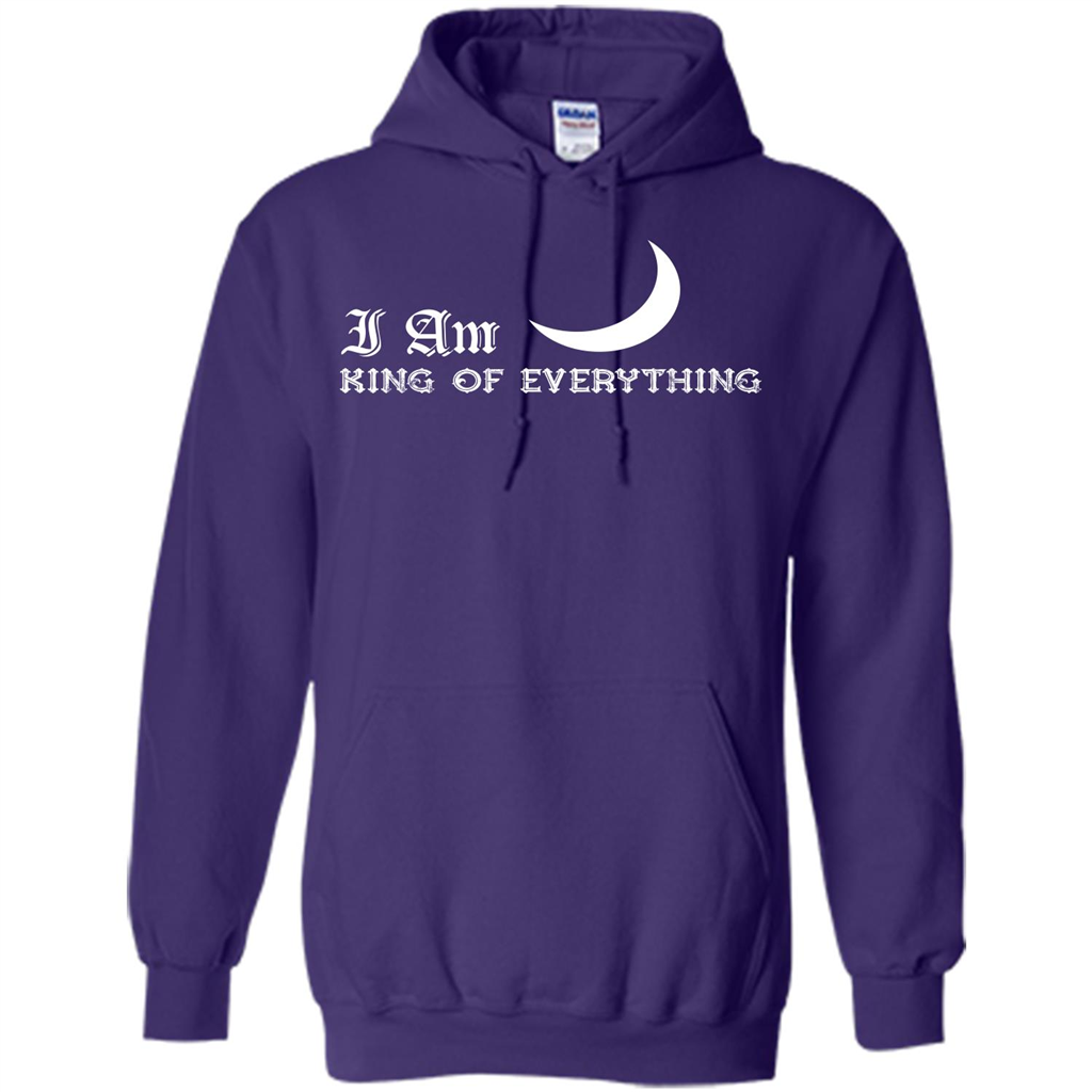 I Am King Of Everything T-shirt Purple